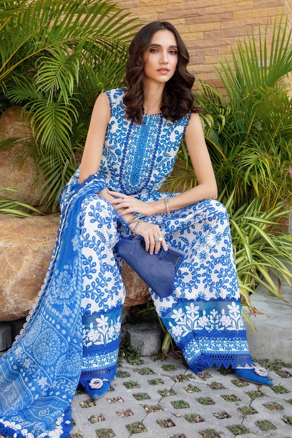 MARIA.B MPrints Spring/Summer unstitched Lawn