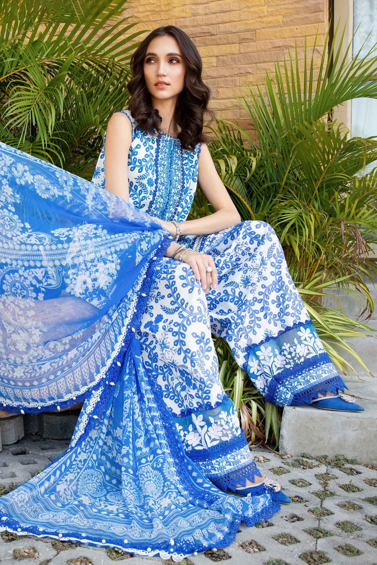 MARIA.B MPrints Spring/Summer unstitched Lawn