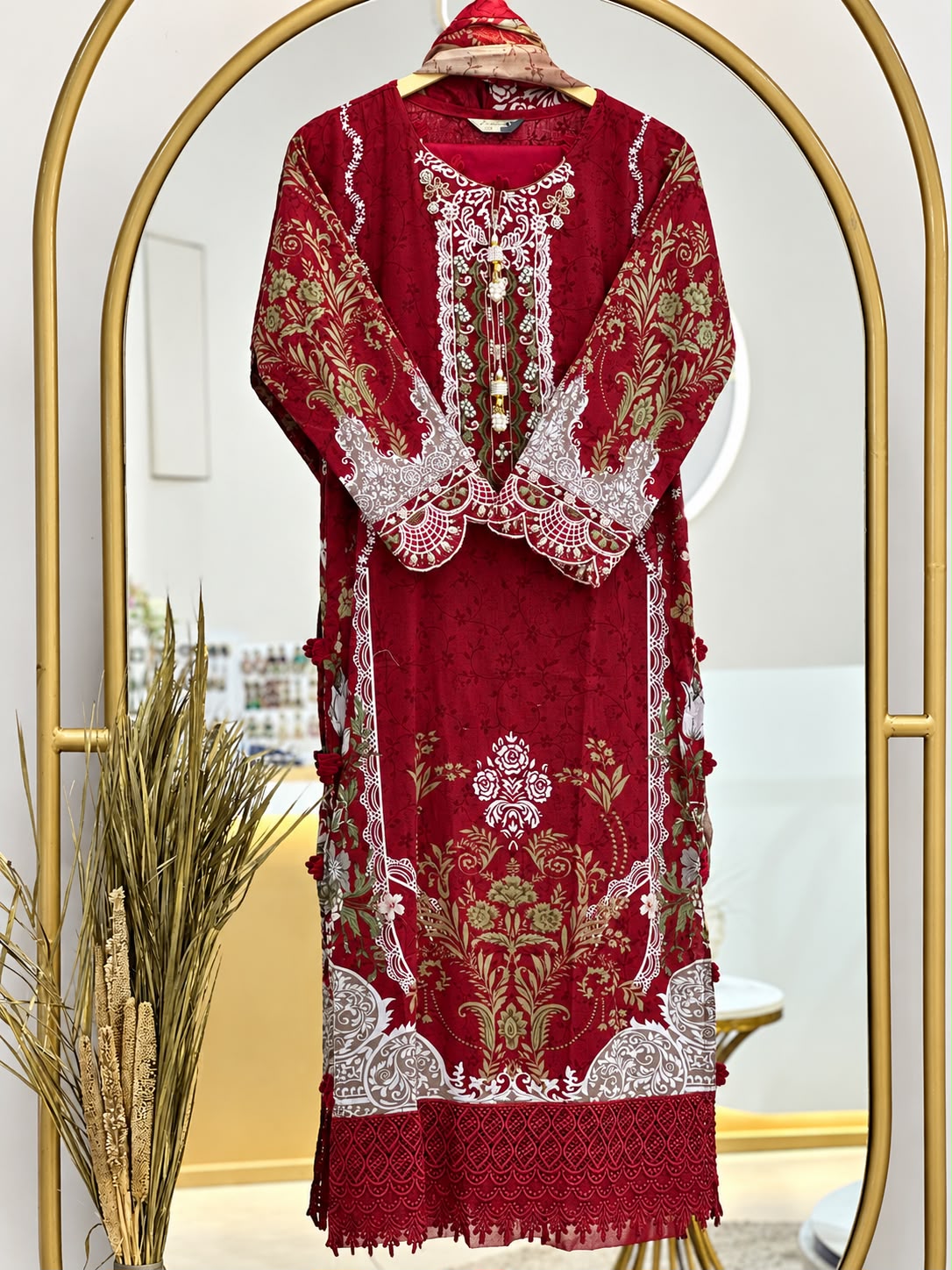 COTTON STITCHED SUIT