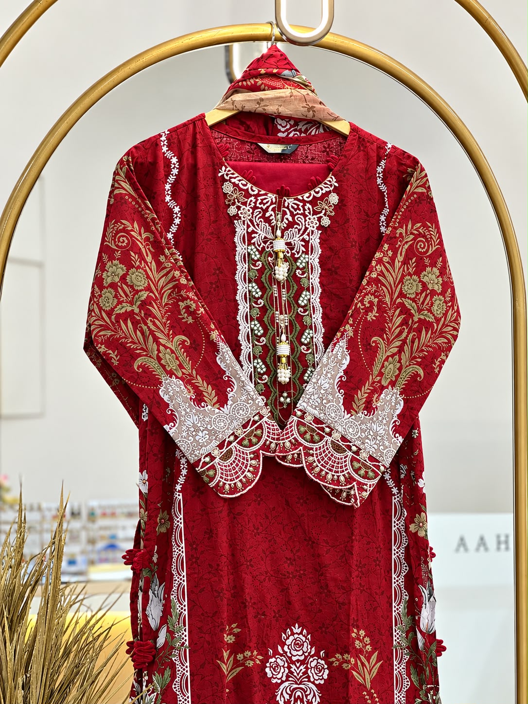 COTTON STITCHED SUIT