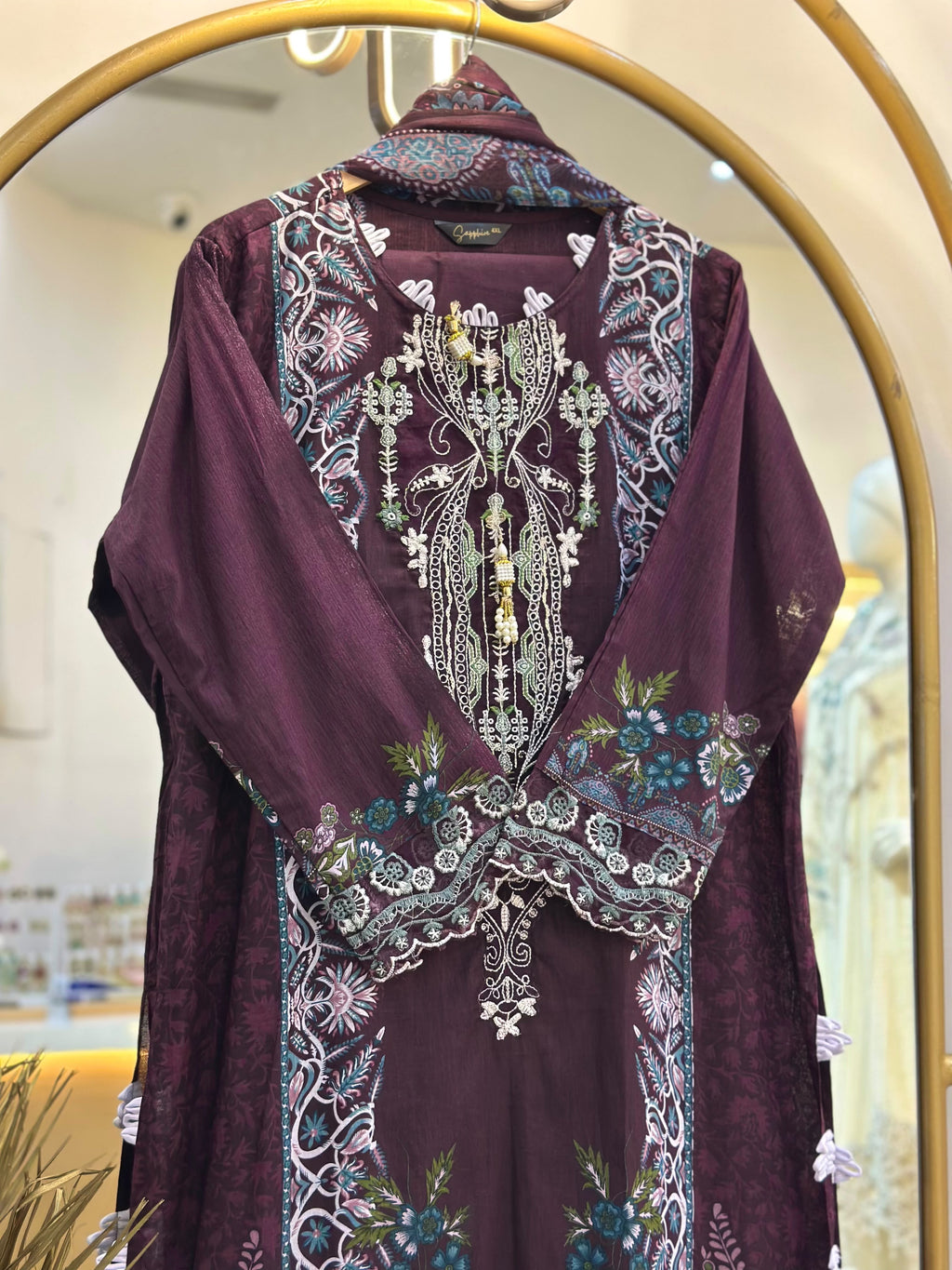 COTTON STITCHED SUIT