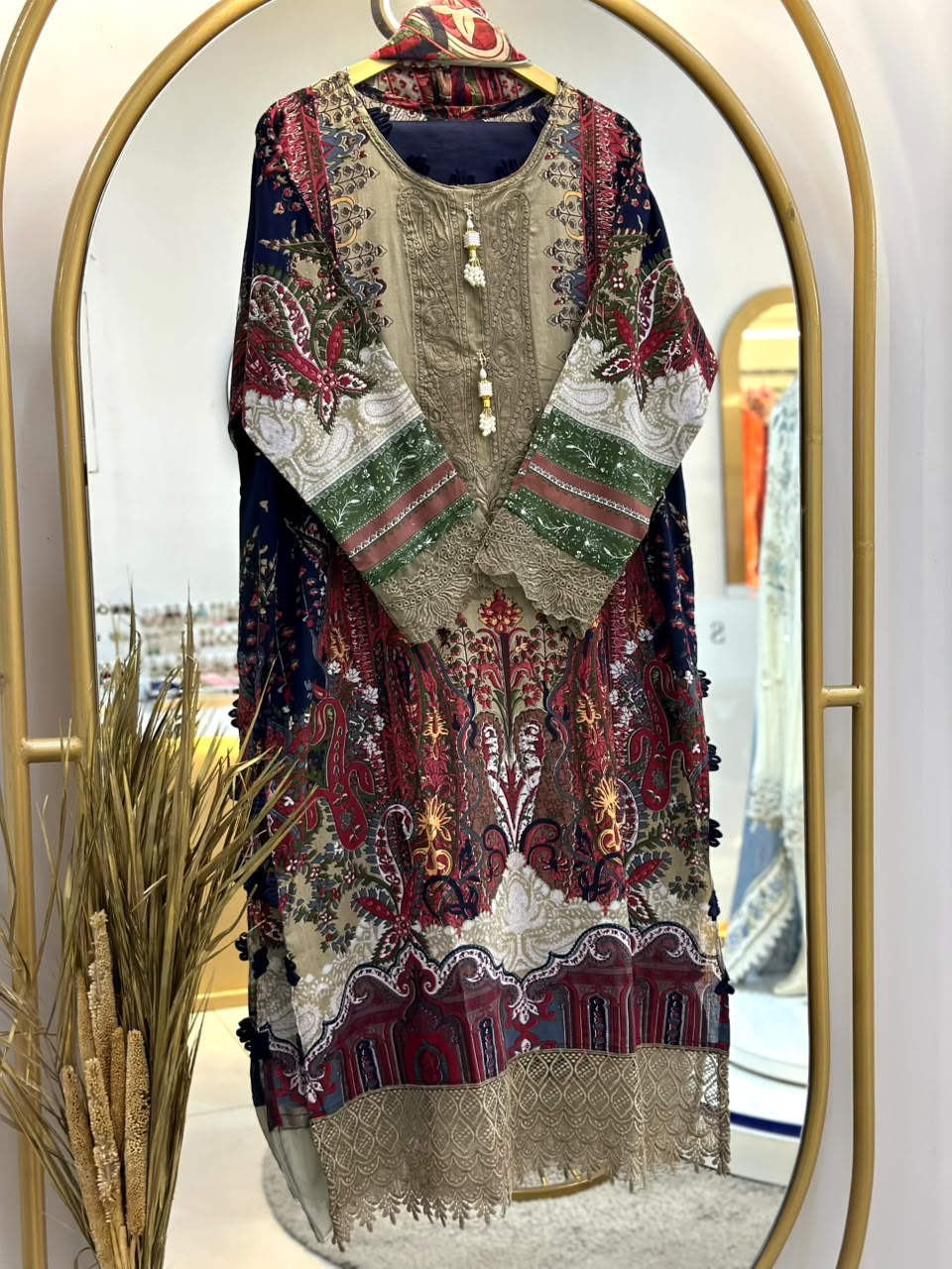 COTTON STITCHED SUIT