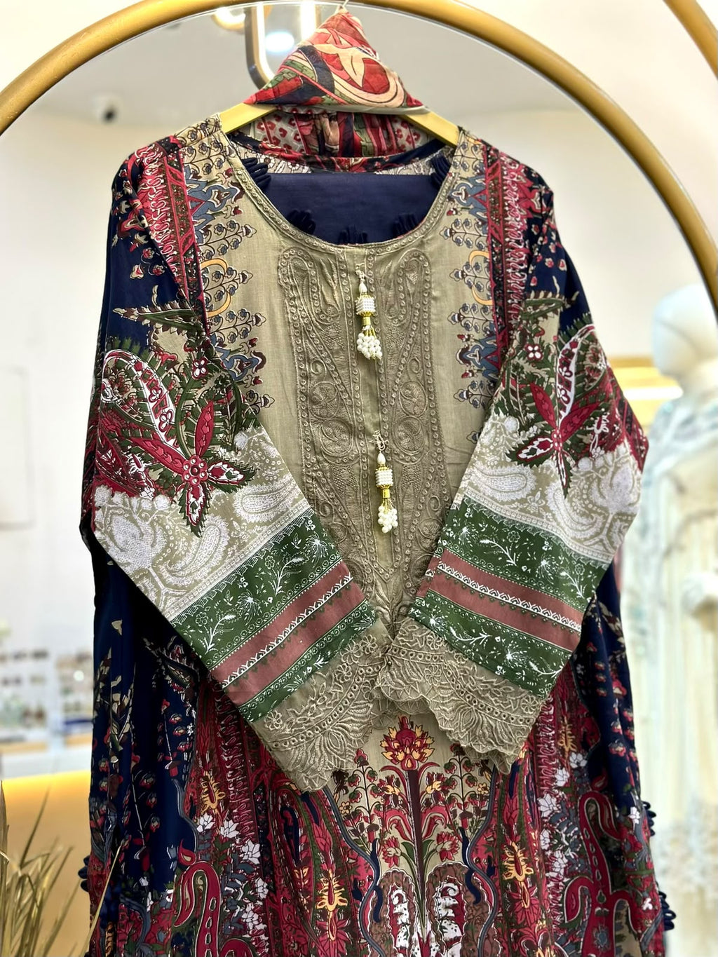 COTTON STITCHED SUIT