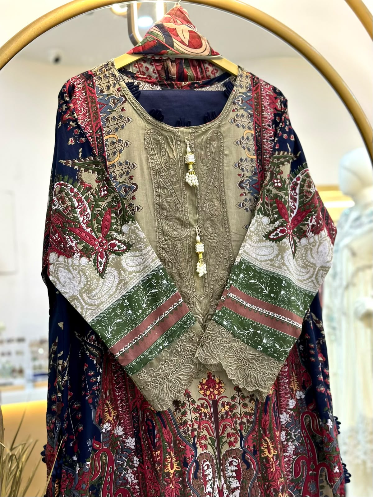 COTTON STITCHED SUIT
