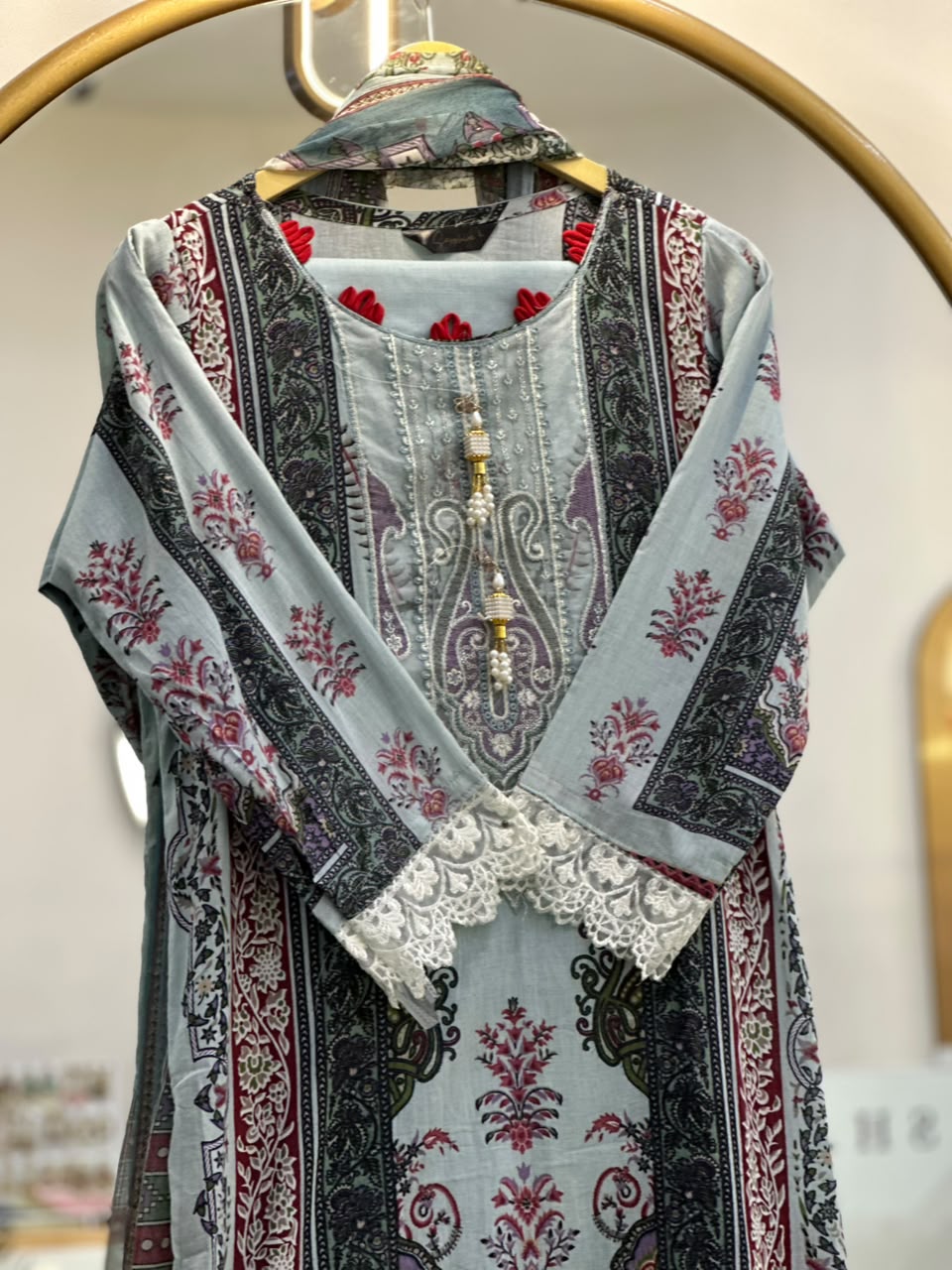 COTTON STITCHED SUIT
