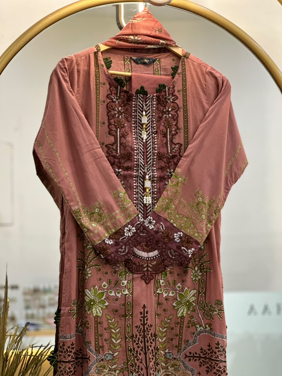 COTTON STITCHED SUIT