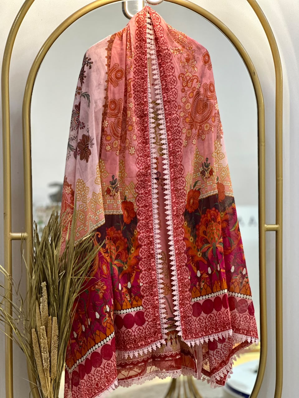 FIRDOUS STITCHED LAWN SUIT