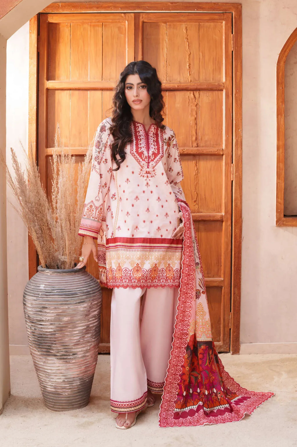 FIRDOUS STITCHED LAWN SUIT