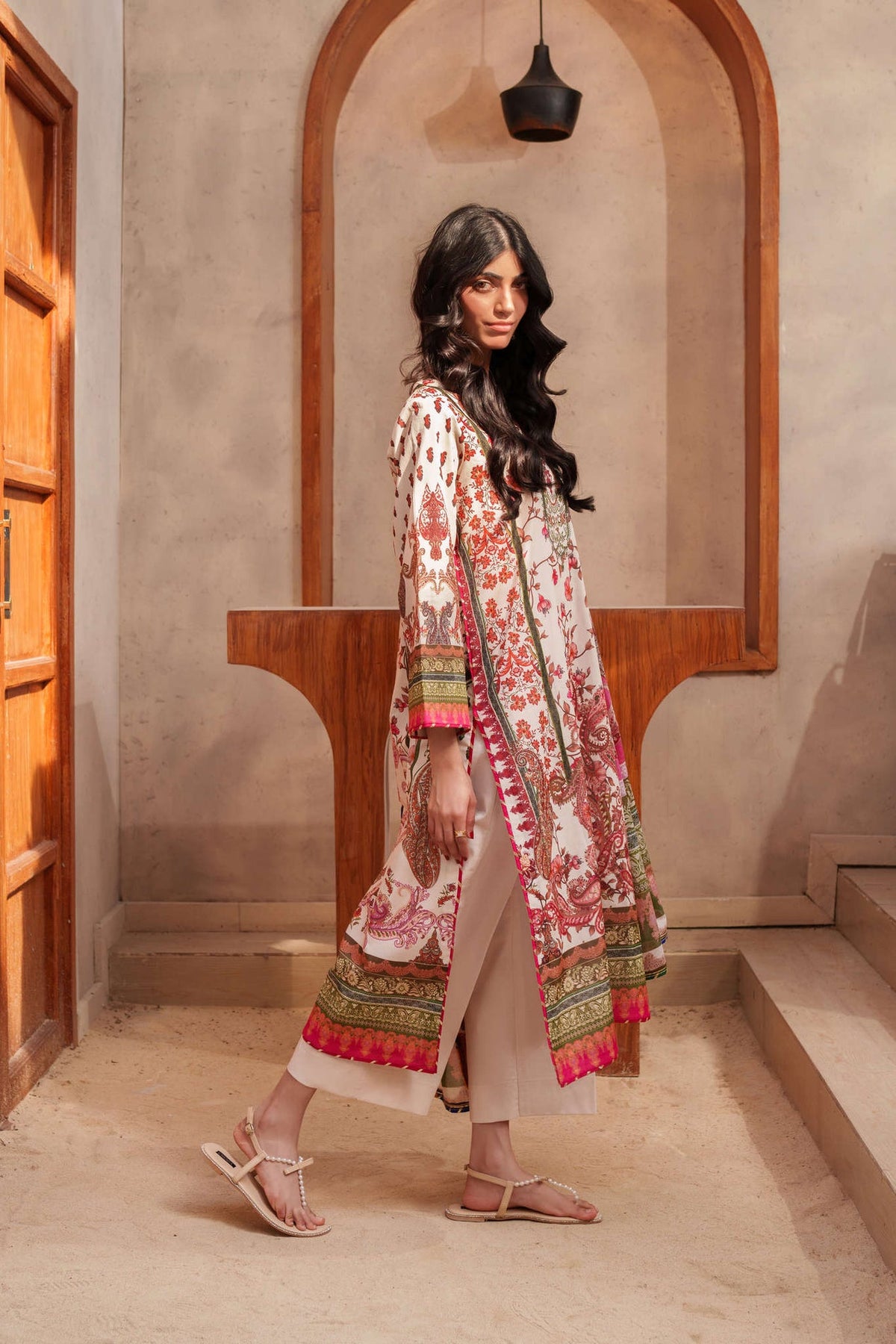FIRDOUS STITCHED LAWN SUIT