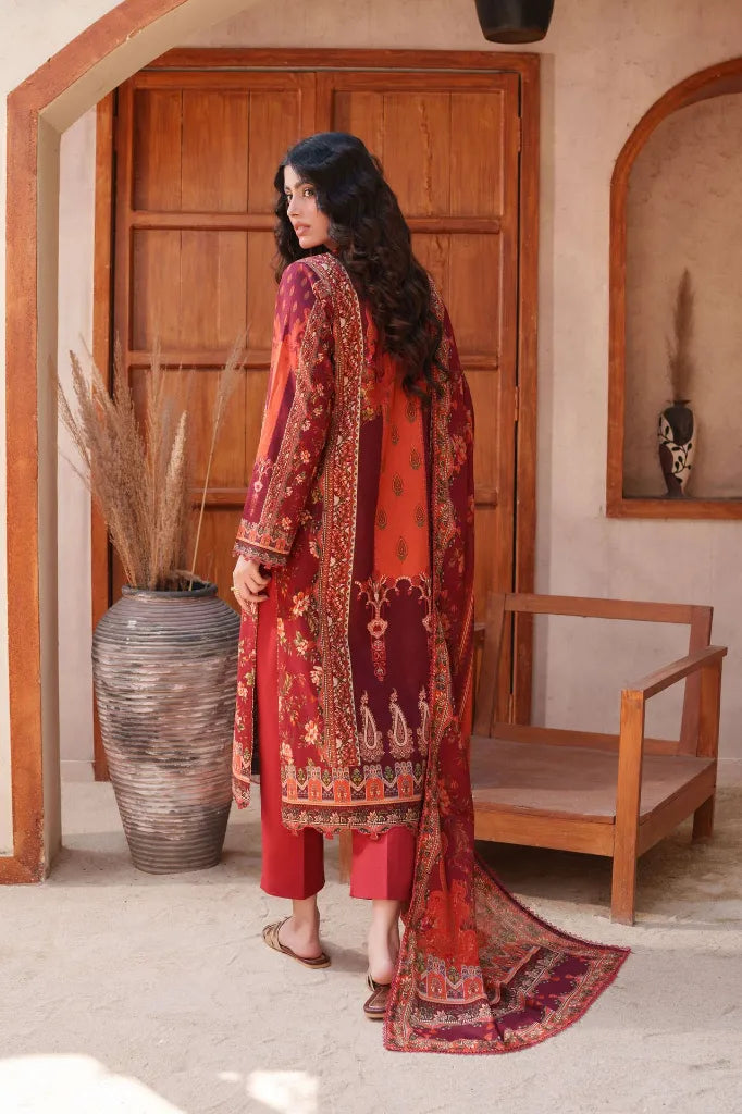 FIRDOUS STITCHED LAWN SUIT