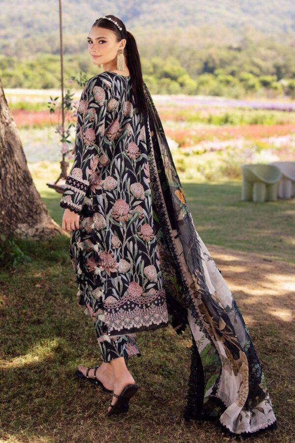 JADE FLORA EMBROIDERED LAWN - Image 2